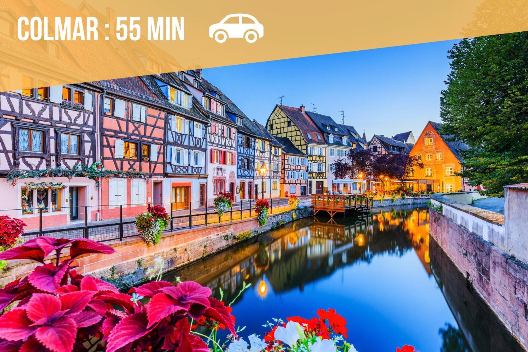 Lit Rond Tres Grand Et Confortable - Garage Possible Ou Parking Gratuit Rue - Gare 2 Min Et Ville 4 Min En Tram - Ciel Etoile - Netflix Videoprojecteur - Luxe Et Evasion Strazburg Dış mekan fotoğraf